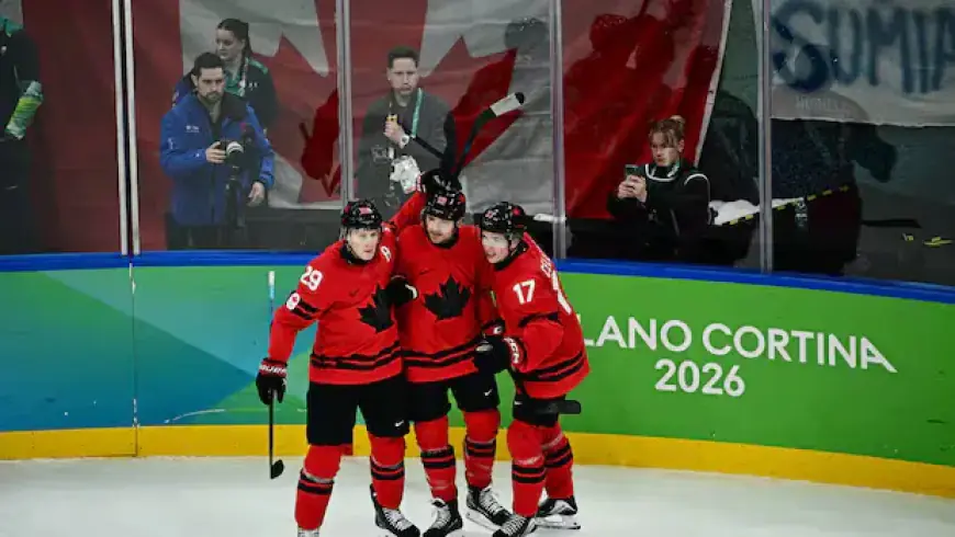 Canada Trails Finland 2-0 in Men’s Hockey Semifinal at 2026 Olympics