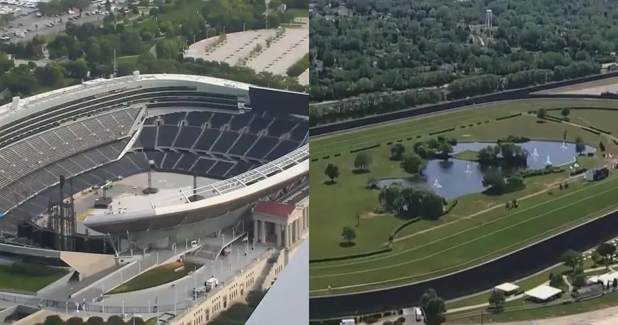 Chicago Bears Moving To Indiana Emerges as Hammond Wolf Lake Site Becomes Primary Focus