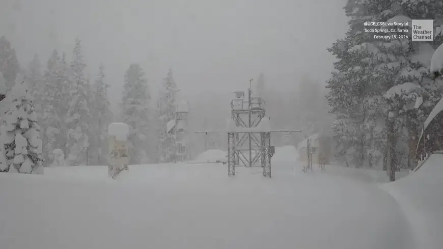 Winter Weather Advisory as Southern California and Sierra Nevada Stay Deep in Snow