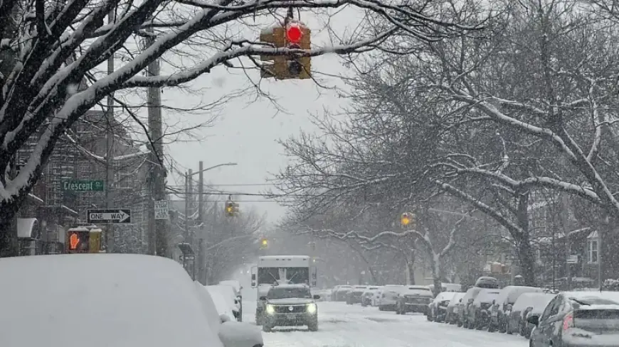 Heavy Snow Expected as Winter Storm Hits Overnight Sunday