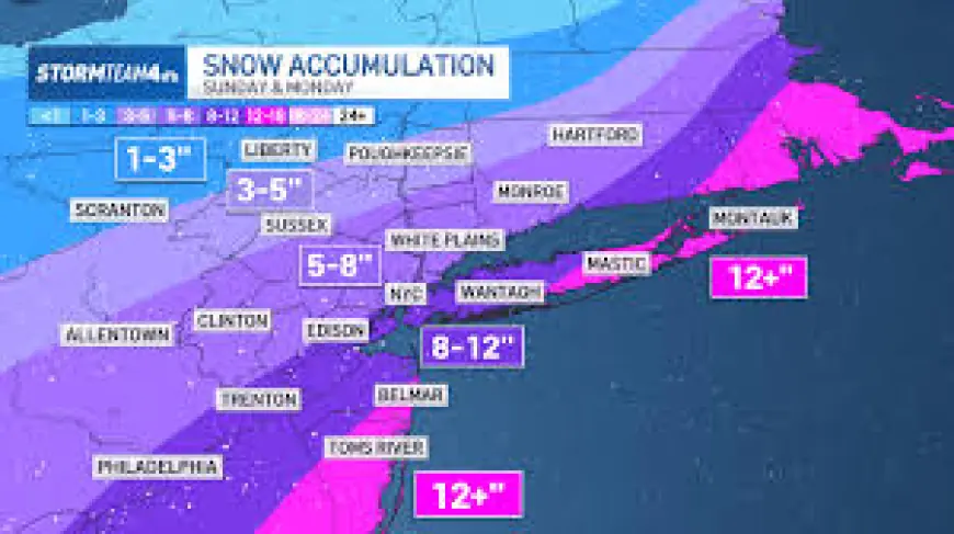 Winter Storm Watch: Another Storm Could Bring 6–12 Inches to New York City and More Along the Northeast Coast