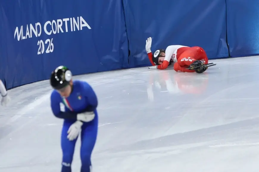 Kamila Sellier injured after skate blade strikes her face in 1500m short-track quarterfinal