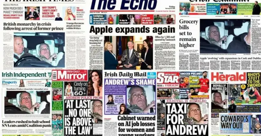 Friday’s Headlines: Highlights from Today’s Front Pages