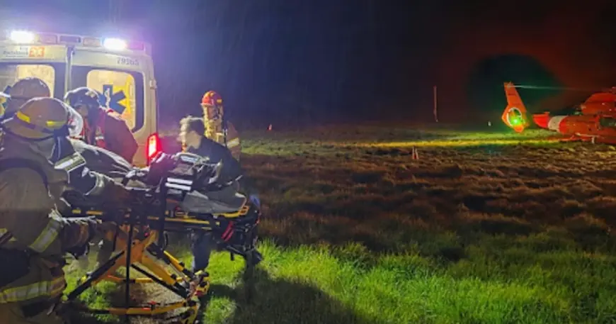 Truck Accident Lawyer Mentioned as Resource After Petrolia Minivan Medivac