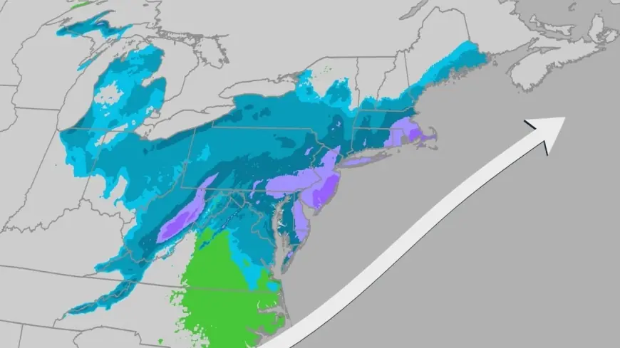 Winter Storm Watch: New forecast shows 5-12 inches for NYC area ahead of weekend nor'easter
