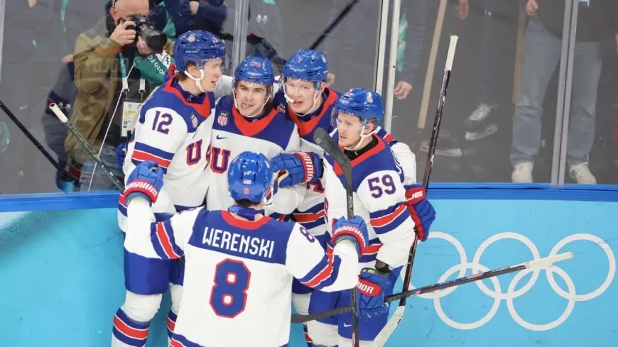 Usa Vs Slovakia: U.S. men rout Slovakia, set up gold-medal clash with Canada