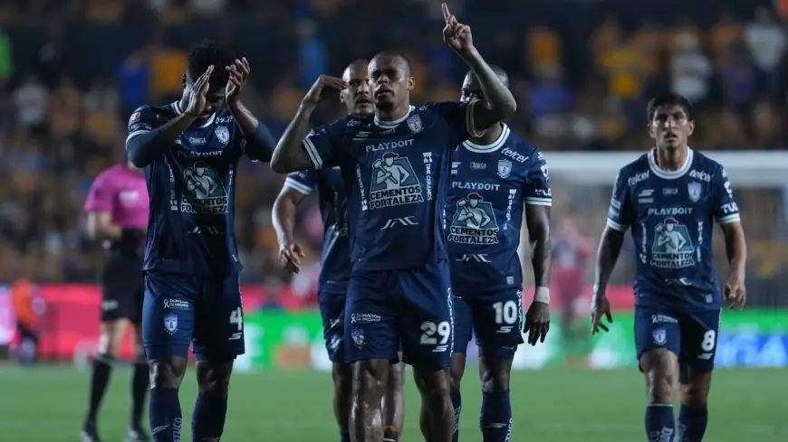Tigres - Pachuca: Pereira sent off and late Kenedy strike complete Volcán comeback