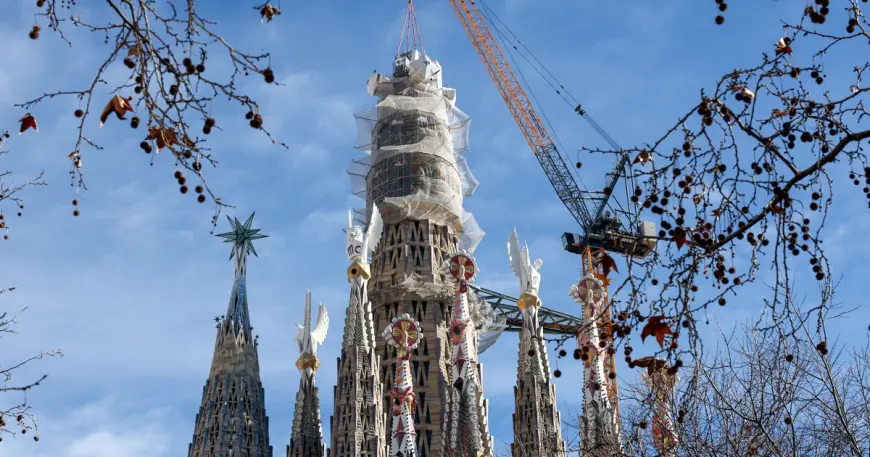 Barcelona's Sagrada Familia reaches its maximum height after more than 140 years