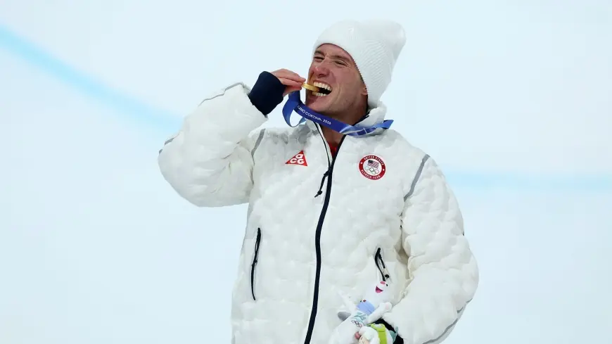 Alex Ferreira Claims Olympic Halfpipe Gold as Teammate Nick Goepper’s Bid Ends in Terrifying Crash