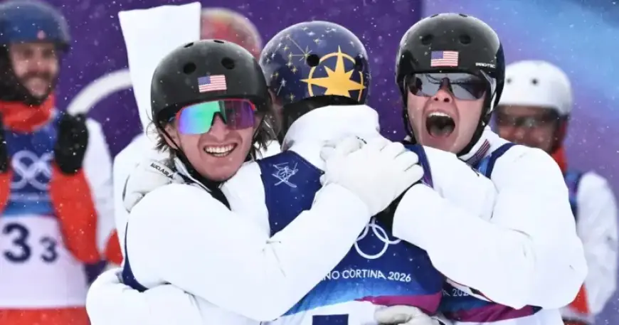 United States Retains Olympic Mixed Aerials Title