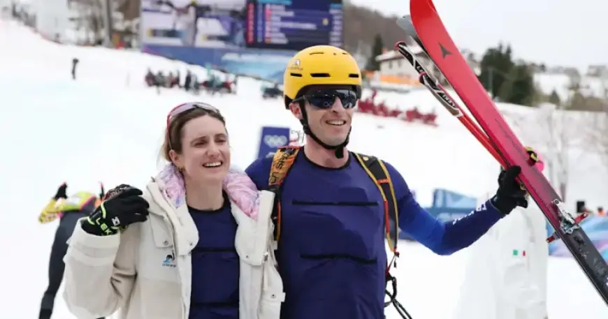 France’s Harrop & Anselmet Secure Gold in 2026 Winter Olympics Mixed Relay Ski Mountaineering