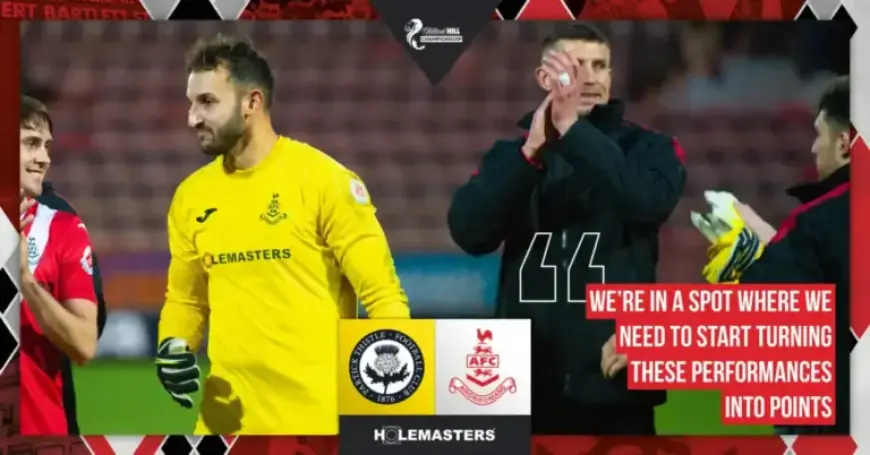 Partick Thistle Battles Airdrieonians in Exciting Football Clash