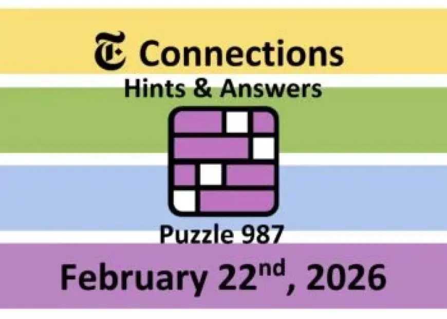 Connections Hints for Today, Sunday February 22, 2026 ET: One Set Is All Vibes, One Set Is All History