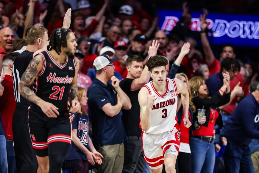 Arizona Vs Houston: No. 4 Arizona Travels to No. 2 Houston With Big 12 Lead on the Line