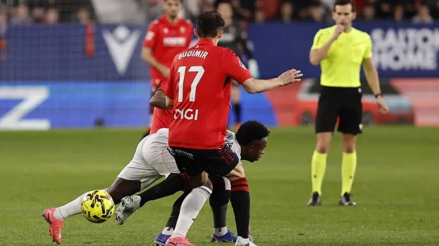 Real Madrid undone at El Sadar as Osasuna win 2-1 after late Raúl García strike