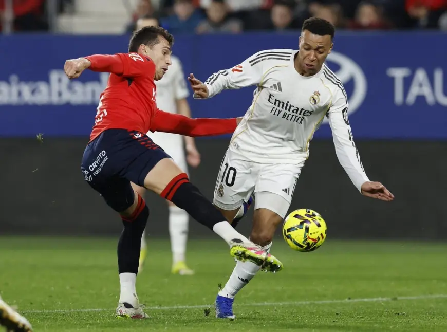 Liga Española: Real Madrid Stunned by Osasuna as the LaLiga Title Race Tightens Ahead of a Pivotal Sunday