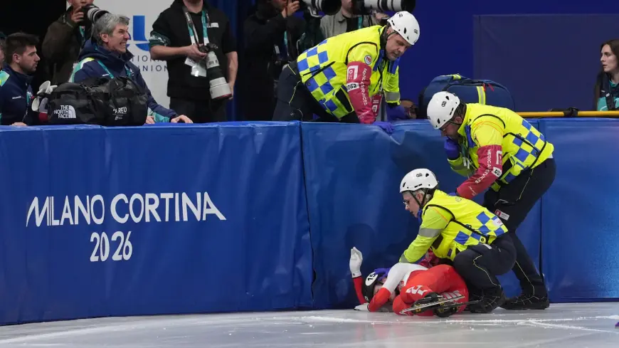 Kamila Sellier Recovering After Facial Injury in Olympic Short Track Crash