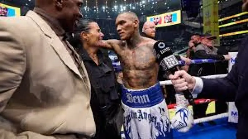 Garcia Vs Barrios ends with Ryan Garcia routing Mario Barrios in Las Vegas