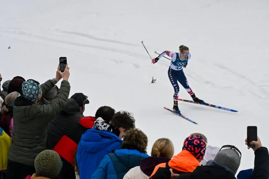 Jessie Diggins Draws Global Fan Wave in Italy as She Prepares for Final Olympic Race