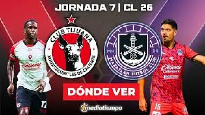 Tijuana - Mazatlán: Ovalle empuja el balón y provoca el empate en lo que fue mala suerte para Xolos