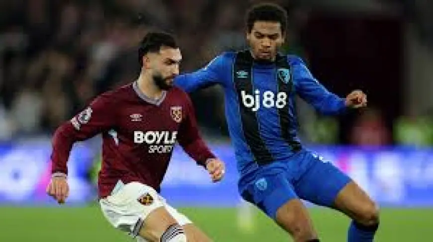 West Ham Vs Bournemouth: Third-bottom Hammers held 0-0 as survival hopes slip after wasteful draw