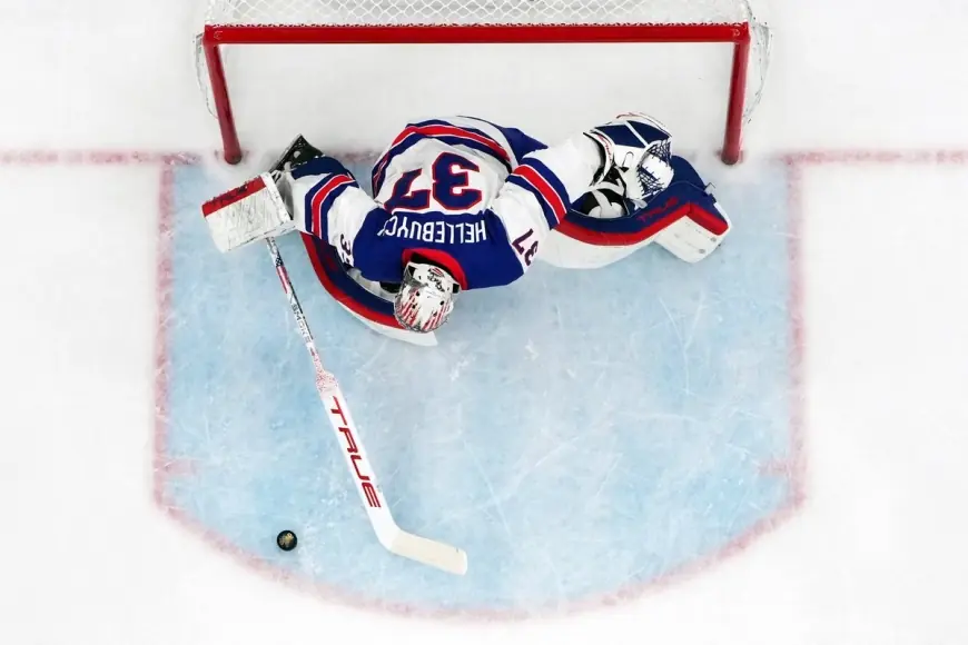 Connor Hellebuyck Is Carrying Team USA Toward Olympic Gold — Right Now
