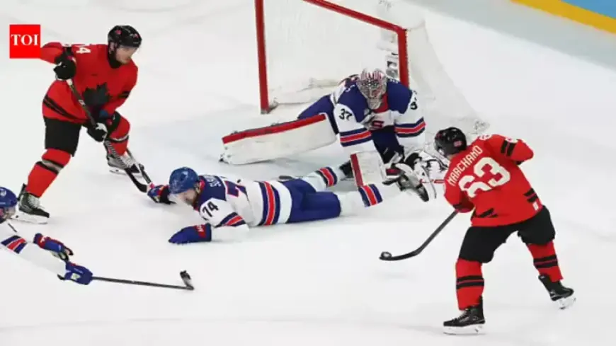 Connor Hellebuyck Shines with Crucial Saves in USA’s Dominant First Period