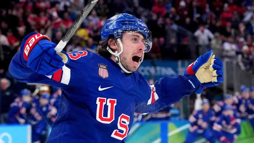 Larkin Hockey praise from Quinn Hughes fuels Red Wings chatter after U.S. beats Sweden 2-1
