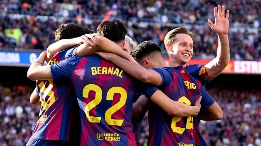 Barcelona - Levante: Barça aplasta al Levante 3-0 y regresa a la cima de LaLiga
