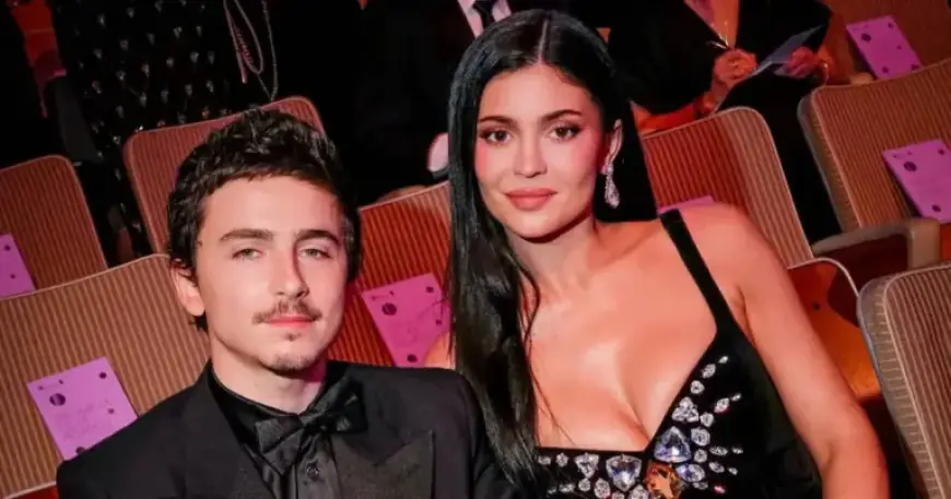 Kylie Jenner and Timothee Chalamet Shine in Matching Outfits at BAFTAs