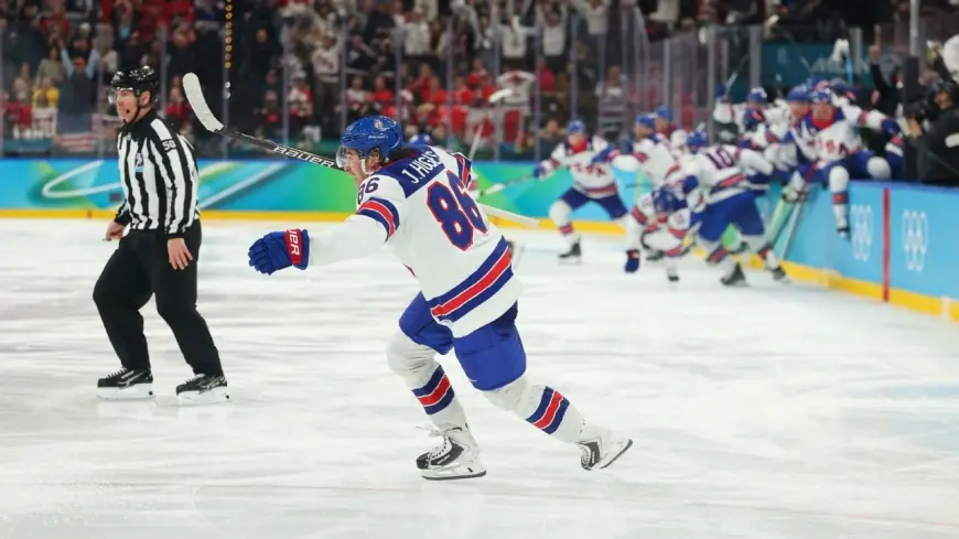 2026 Winter Olympics: Jack Hughes' overtime goal gives U.S. men's hockey first gold since 1980