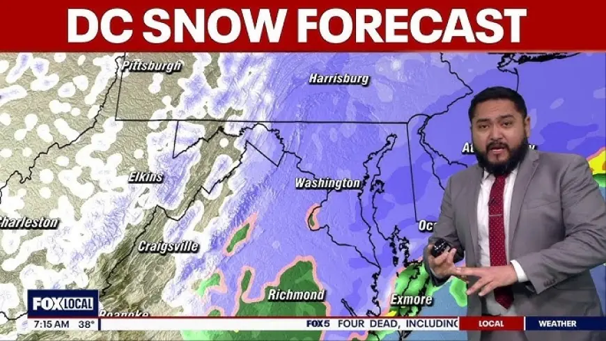 DC Weather Update: Washington DC Weather and Baltimore Weather Outlook (February 23, 2026 – ET)