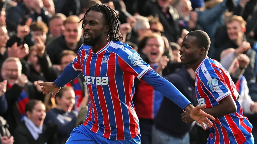 Crystal Palace Vs Wolves: Late Guessand strike gives Palace win over 10-man Wolves