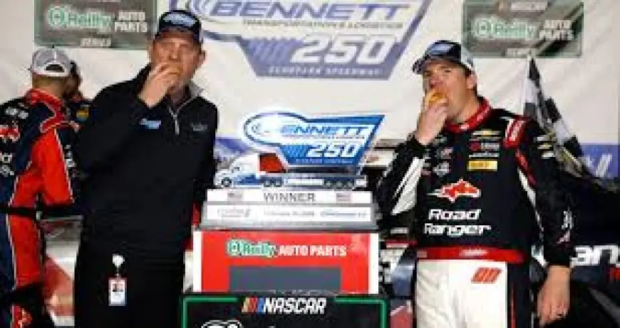Nascar Results Today: Sheldon Creed Claims First O'Reilly Auto Parts Victory in Bennett Transportation & Logistics 250