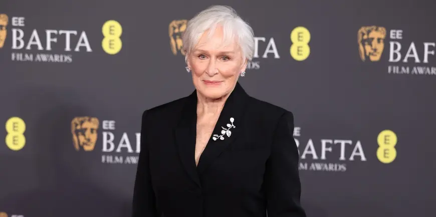 Glenn Close Wore a Chic Floral Look for the BAFTAs