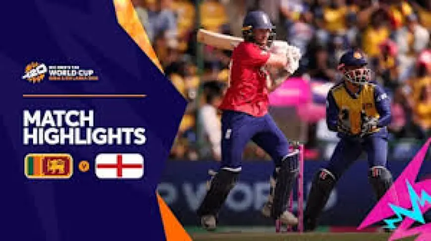 England Cricket Team Vs Sri Lanka National Cricket Team Standings: England win by 51 runs