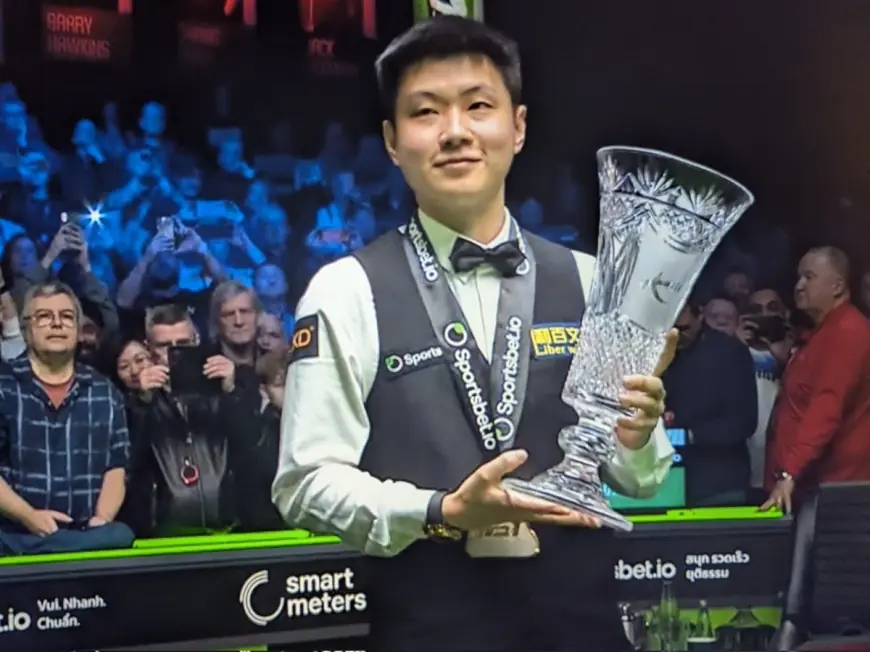 Zhao Xintong Wins 2026 Players Championship — Beats John Higgins 10-7 in Telford Final