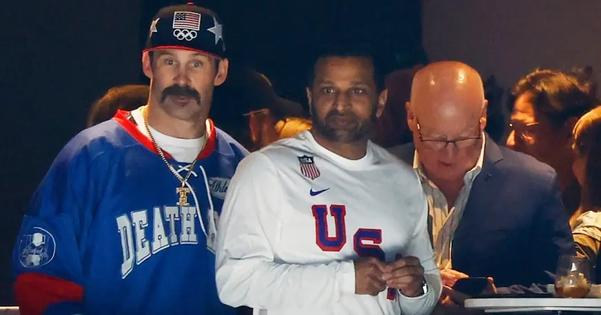 Kash Patel Celebrates With U.S. Men's Hockey Team as FBI Balances Major Domestic Probes