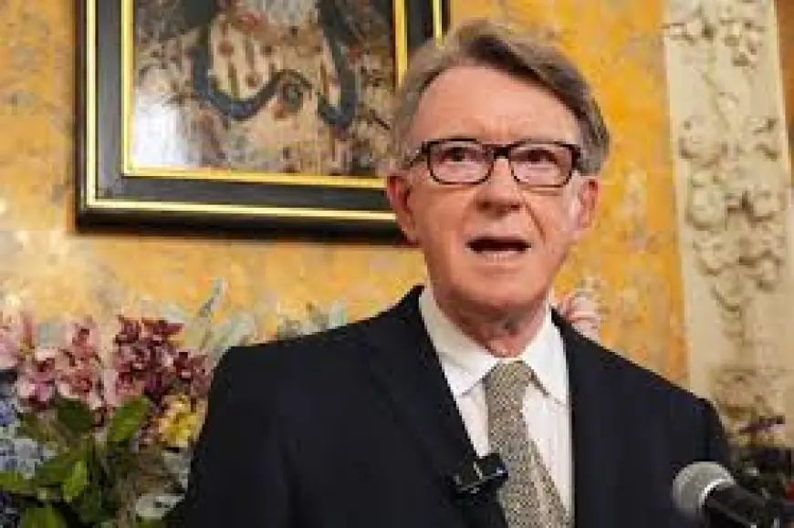 Peter Mandelson Arrested on Suspicion of Misconduct in Public Office, UK Media Report