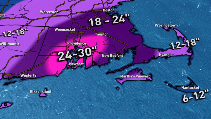 Ri Energy Outage Map tied to expected outages as Nor’easter slams Southern New England