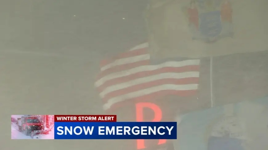 Snow Totals Nj: Nor'easter Brings Heavy Snow, High Winds to Atlantic City