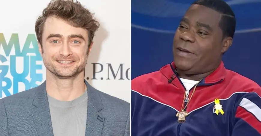 Reggie Dinkins Cast Gets Diamond Football Necklaces from Tracy Morgan