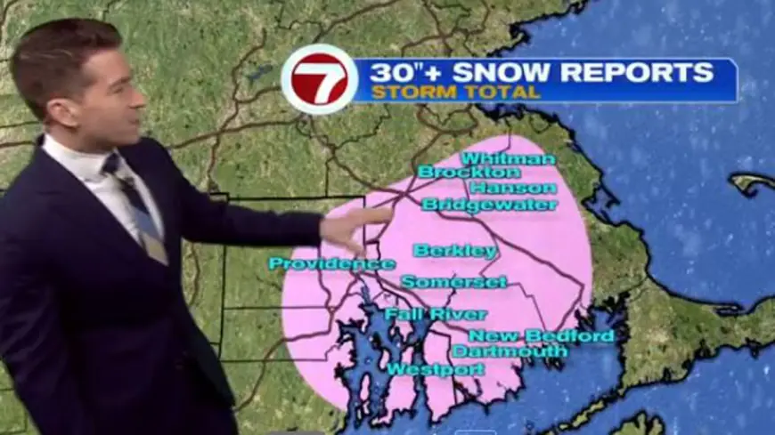 National Grid: Snow totals (so far) Feb. 23 blizzard