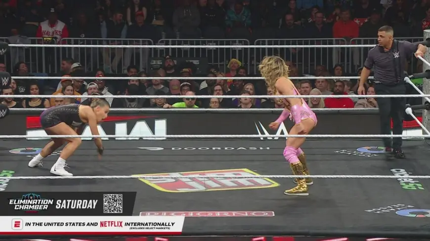 Nattie knocks out Maxxine Dupri as RAW match is called off