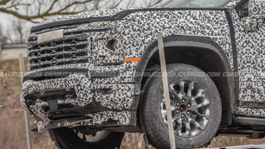 2027 Chevy Silverado 1500: High Country Prototype Finally Spied, Patent Images Match New Photos