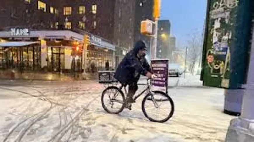 Snow Storm Weather Forecast New York: snow storm weather forecast new york brings 'near impossible' travel