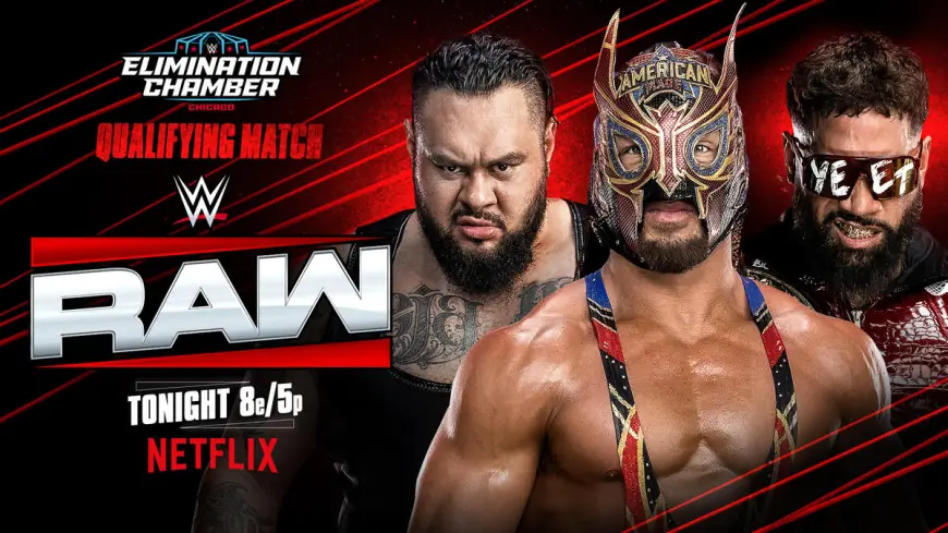 Bronson Reed injured during Men’s Elimination Chamber triple threat on Raw