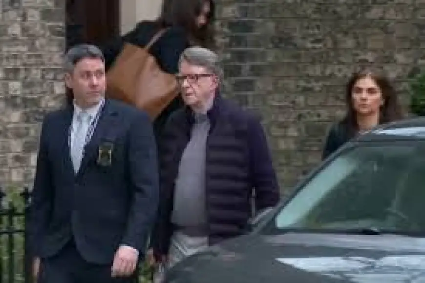 Peter Mandelson Released on Bail After Arrest Over Allegations Involving Jeffrey Epstein