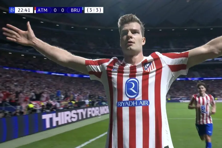 Atlético Madrid Vence a Club Brugge 4-1 y Avanza en la Liga de Campeones de la UEFA
