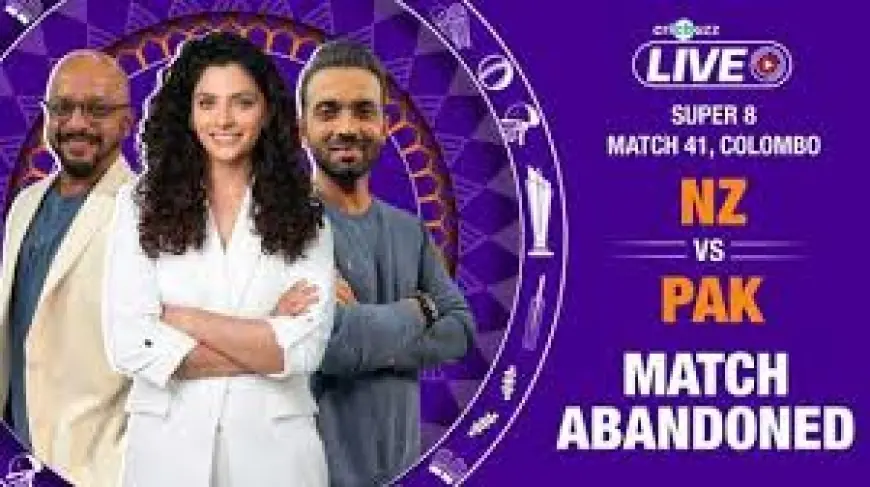 Cricket Scores — New Zealand vs Pakistan delayed by heavy rain in Colombo